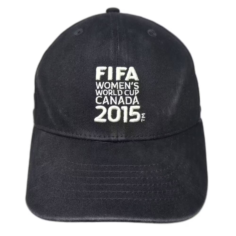FIFA Women's World Cup Canada 2015 Fan Ink Hat Black XL Soccer National Flags